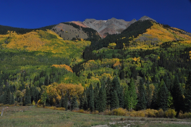 fall colors on highway 145